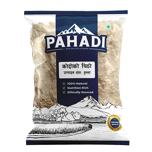 Pahadi Millet Flour 1KG- Pillow Pouch X PCS MRP-140
