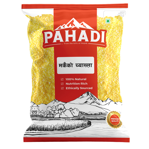 Pahadi Corn Grits 1KG- Pillow Pouch X PCS MRP-165