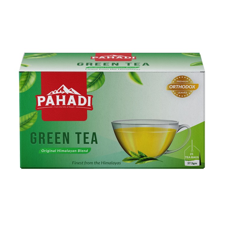 Pahadi Green Tea-Original Himalayan Blend 37.5gX20 Pcs MRP 170
