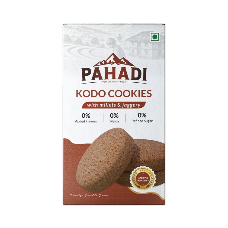 Pahadi Kodo Cookies 150GM- MRP 175.00