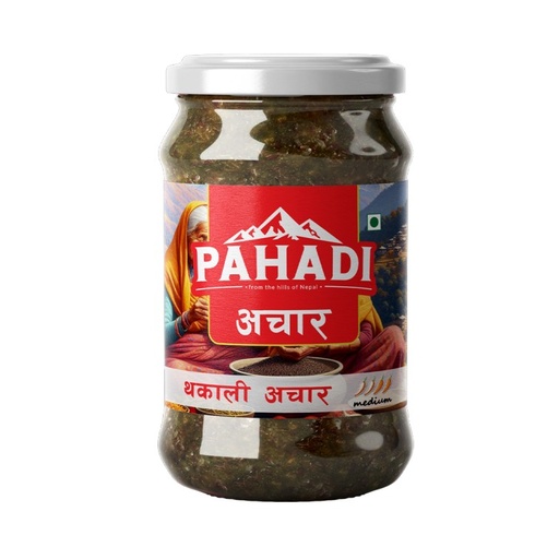 Pahadi Thakali Gundruk Achar 200GM- Glass Jar MRP-355