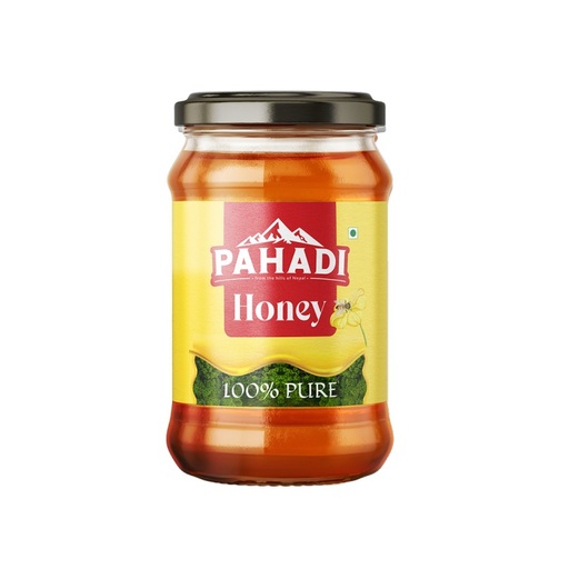 Pahadi Mustard Honey 250GM- Glass Jar MRP-250