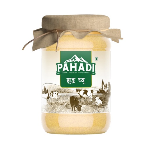 Pahadi Pure Ghee 1000ml X 12PC -MRP 1245